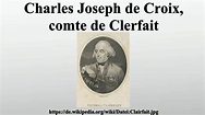 Charles Joseph de Croix, comte de Clerfait - YouTube