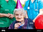 Mature Woman Celebrating Birthday Stock Photos & Mature Woman ...