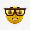 "GOOFY AHH, nerd emoji" Sticker for Sale by Shrewd Mood | Redbubble