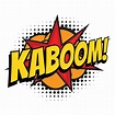 Kaboom Comic Word Book Motion Creative Vector, Book, Motion, Creative ...