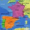 StepMap - Portugal, Spain, and France - Landkarte für Europe