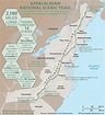 The Appalachian Trail Map - Black Sea Map