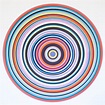 Multi Color Concentric Circles: Periwinkle