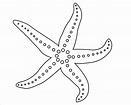 Printable Starfish Coloring Pages - Printable Templates