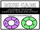 Equivalent Fraction King Cakes by Ms Calvo Teaches Math | TpT