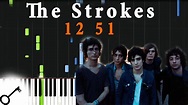 The Strokes - 12 51 [Piano Tutorial] Synthesia | passkeypiano - YouTube