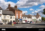 High Street, Sedgefield town centre, Co. Durham, England, UK Stock ...