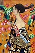 Dama con abánico. Gustav Klimt | História da arte, Gustav klimt ...
