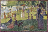 Study for A Sunday on La Grande Jatte - Georges Seurat - WikiPaintings.org