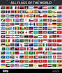 All flags of the world in alphabetical order Stock Vector Image & Art ...