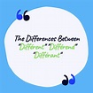 The Differences Between "Différent" "Différend" "Différant" - NeedFrench