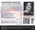 Mossolov, Alexander / Andryushchenko, Olga - Complete Works For Solo ...