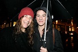 Patti Smith and her daughter, Jesse on Prince Street in SoHo, NYC. EOS ...