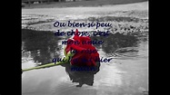 Françoise Hardy Mon Amie La Rose lyrics - YouTube