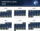 Calendario 2024 Con Fases Lunares - Image to u