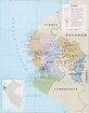 Mapa de Piura | Provincia, Municipios, Turístico y Carreteras de Piura Perú
