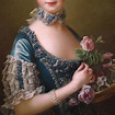 François Hubert Drouais (1727-1775) Retrato de Lady Amelia Darcy ...