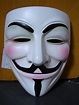 Máscara V De Vingança - Em Resina - Anonymous | Mercado Livre