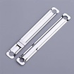 50x Paper Fastener Metal Prong File Clips Base Document Filing Clips ...