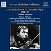 Álbum MENDELSSOHN / TCHAIKOVSKY / BRUCH: Violin Concertos (Milstein ...