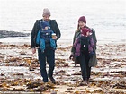 Holliday Grainger, Harry Treadaway and their twins chill out on a Devon ...