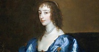 Viva a História: Retrato da rainha Maria Henriqueta da Inglaterra, Escócia e Irlanda, tia do rei ...