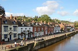 "Riverside view in Bewdley, Worcestershire" by Clive Thompson at PicturesofEngland.com