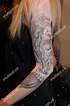 Tattoo Von Mirja Du Mont Editorial Stock Photo - Stock Image | Shutterstock
