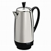 2-12 Cup* Electric Percolator, Stainless Steel | FCP412 | Farberware