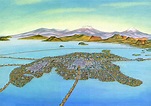 Un mapa de 1524 de la Ciudad de México