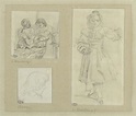 Trois portraits de Léopoldine et Charles Hugo enfants | Paris Musées