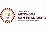 Universidad Autónoma San Francisco - UASF 【 Carreras 2024
