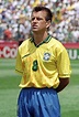 Portrait of Brazilian midfielder Dunga taken 24 June 1994 in Stanford ...