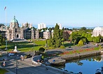 Skyline with Capital in Victoria, British Columbia, Canada image - Free ...