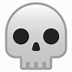 Skull Icon | Noto Emoji Smileys Iconset | Google