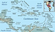 Donde queda el Caribe: Mapa del Mar Caribe y sus Islas
