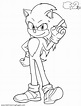 Sonic The Hedgehog 2 Coloring Page Page For Kids And Adults - Coloring Home