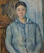 Paul Cézanne, Madame Cézanne in Blue, ca. 1888-90 | Cezanne portraits ...