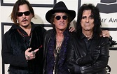 Johnny Depp, Alice Cooper and Joe Perry's supergroup Hollywood Vampires ...