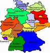 Landkarte Deutschland Infos Karte Deutschlandkarte Karte der Bundesländer