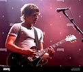 Nick O' Malley of the The Arctic Monkeys performing at the 2007 ...