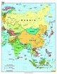 Map of Asia Political | World Map Blank and Printable