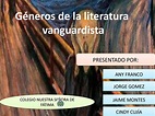 Géneros de la literatura vanguardista by anyfranco - Issuu