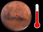 What Is Mars Highest Temperature For Cold - PELAJARAN