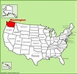 Washington State Map | USA | Maps of Washington (WA)