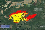 Map Of Canada Fires Today - Maps of the World