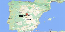 ¿Dónde se ubica la ciudad de Madrid - ¿Dónde está la ciudad?