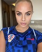 Ana María Markovic, la croata que es considerada "la jugadora más bella ...