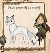 Art Drawings Sketches, Cool Drawings, Animal Drawings, Wolf Art Fantasy ...