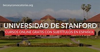 12 cursos de Stanford online con subtítulos en español